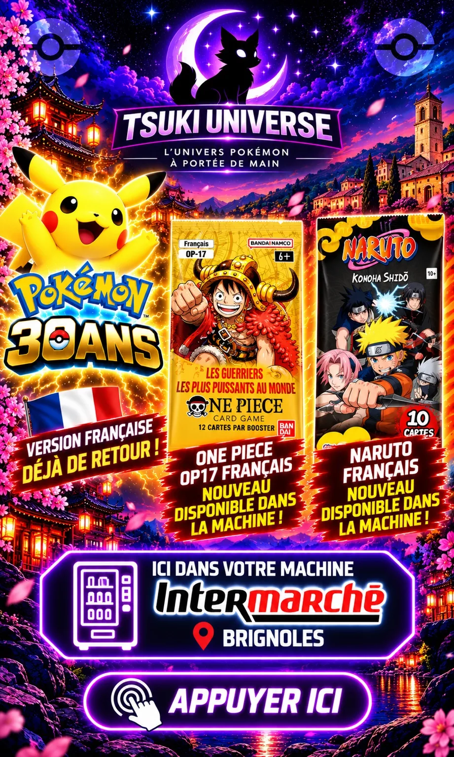 Visuel des nouveautés Tsuki Universe disponibles à Brignoles